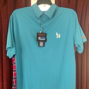RSVLTS BREAKFAST BALLS CADDYSHACK POLO “RODNEY” SIZE L BNWT